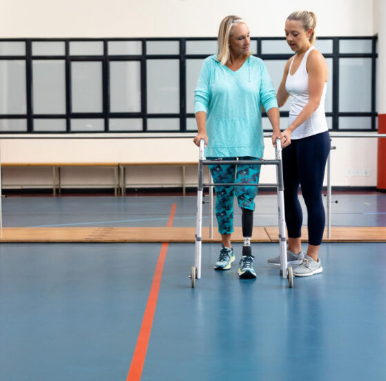 Trening równowagi dla osób po amputacji